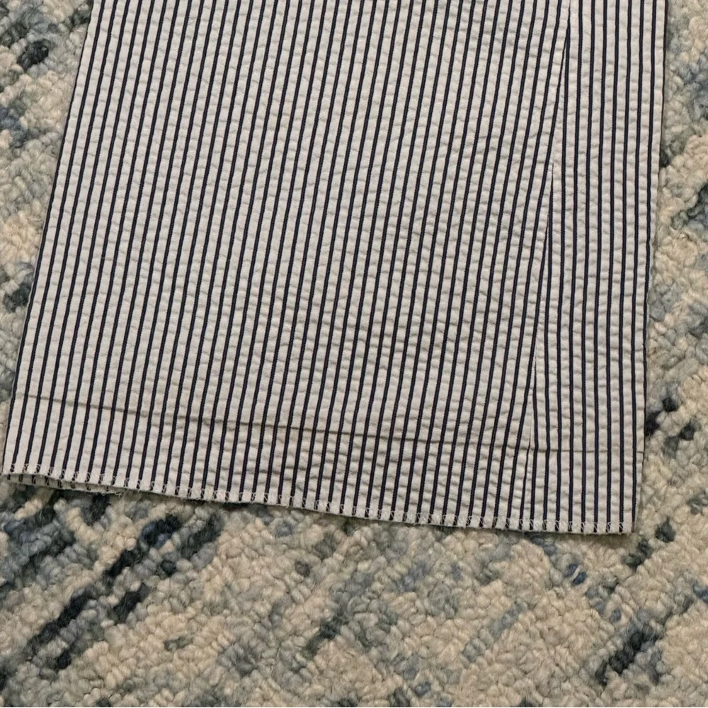 J Crew City Fit Seersucker Striped Flare Pants, Size 6 - Picture 8 of 16